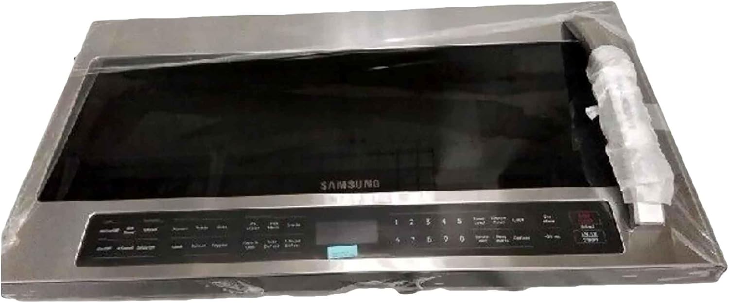 Samsung DE94-03237R Microwave Door Assembly, Stainless Steel