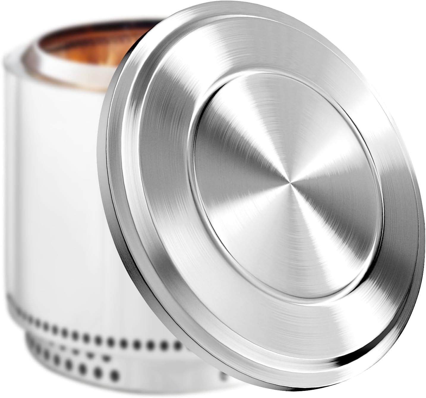 Pariplus Lid for Solo Stove Yukon - 27 Inch Stainless Steel Fire Pit Lid Cover for Solo Stove Yukon, Fire Pit Accessories for Outdoor Fire Pits and Camping Accessories