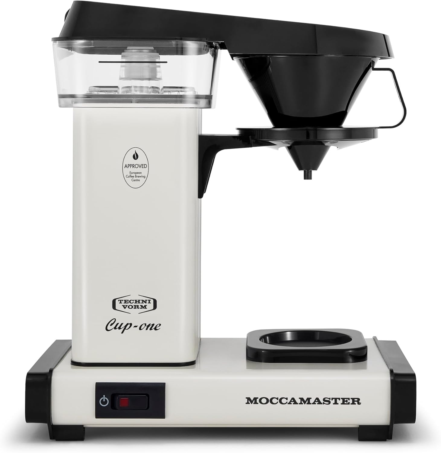 Technivorm Moccamaster 69211 Cup One, One-Cup Coffee Maker 10 Ounce, Off-White