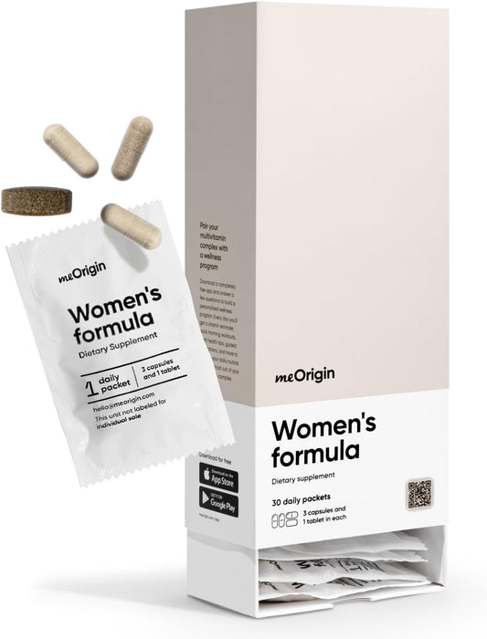 Multivitamin for Women, All-in-One Supplement Complex with Vitamin B12, A, C, Biotin, D, E, Folate, Collagen – 106 Nutrients for Overall Women's Health, Hair & Skin, Energy, 30 Day Supply