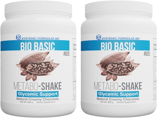 Systemic Formulas Chocolate Protein Shake – Natural, Vegan, Gluten-Free, Non-GMO, 875g, No Dairy or Egg (Pack of 2)