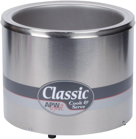 APW Wyott RCW-11-SP 11 Qt. Classic Countertop Cooker / Server