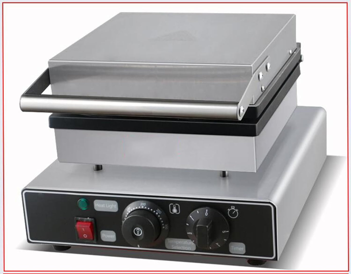 50-300℃ Circular waffle cake machine,Commercial Waffle Maker,Electric Four grid waffle cake machine,Temperature and Time Control, Waffle Furnace Suitable for Bakery,Restaurant,Snack Bar or Household