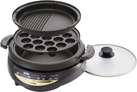 Tiger grill pan three types CQG-B30N-T