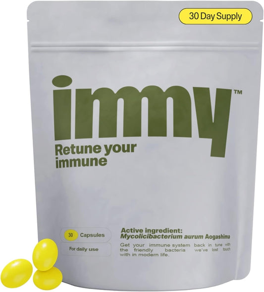 IMMY Immune Supplement for Mood Support and Gut Health, 30 ct. - Supports Joint Relief, Focus & Mood Support, Natural Calming Aid