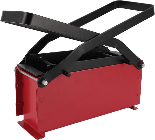 Paper Brick Maker, Iron Newspaper Briquette Maker Paper Log Recycle Fuel Block for Home Heating Stove Campfire Cookouts Fireplace Outdoor Grill