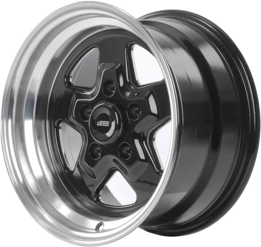 JEGS 66172 Sport Star 5-Spoke Wheel [Size: 15" x 8"]