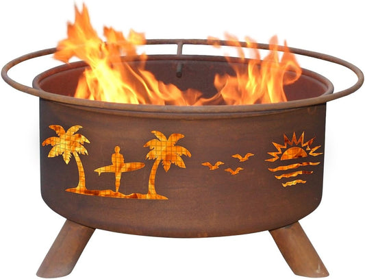 Patina Products F117, 30 Inch Pacific Coast Fire Pit