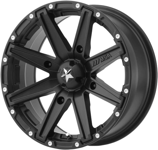 MSA Offroad Wheels MA33 14X7 4X156 S-BLK 10MM - M33-04756