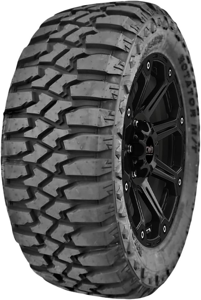 Evoluxx Rotator M\/T Mud Off-Road Light Truck Radial Tire-LT275\/70R18 275\/70\/18 275\/70-18 125\/122Q Load Range E LRE 10-Ply BSW Black Side Wall