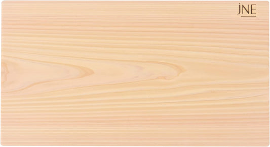 Hinoki Cypress Reversible Wood Cutting Board, 17.3" x 9.5" x1.2", Chopping Board, Butcher Board, Serving Board, Solid Single Piece, No Joint, No Glue | Holiday Gift