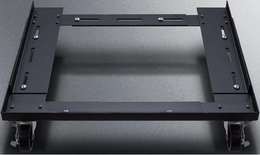 Summit Appliance DOLLYPHC Dolly with 4 3-Inch Casters - Stainless Steel; for Use with PureTherm Blanket Warmers; It Can Also Be Used with SCR1400W, SCR1401 and More Beverage Centers