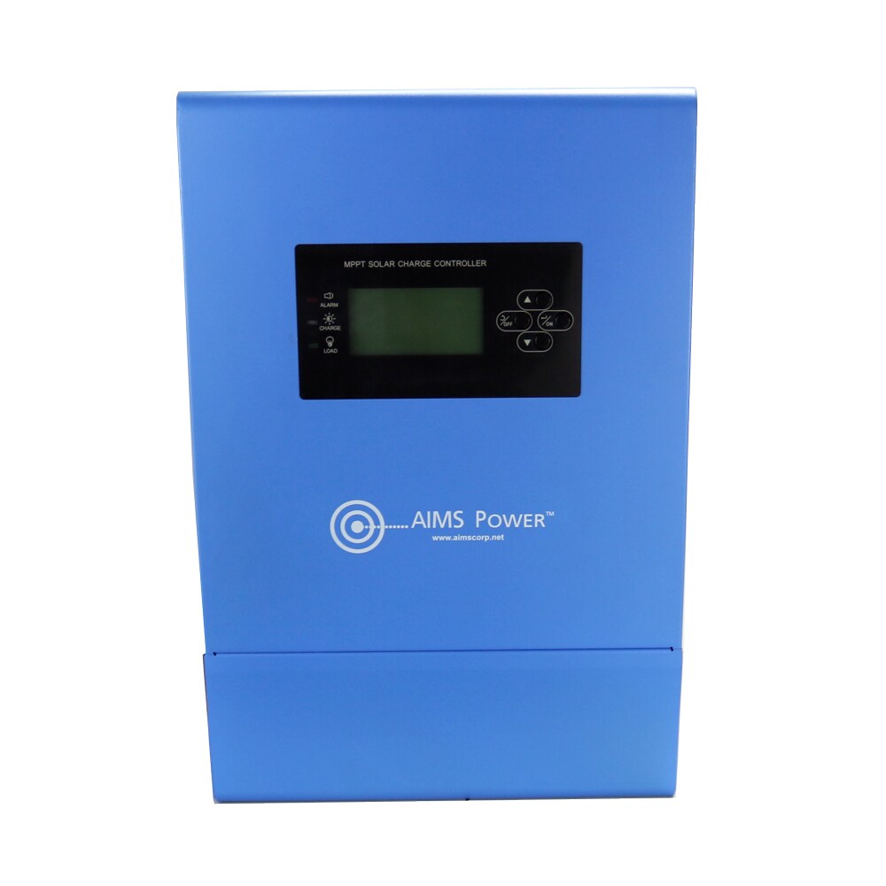 AIMS Power 60 Amp MPPT Charge Controller for 12/24/48V Battery Banks, Maximum Power Point Tracking Technology, Temperature Resistant SCC60AMPPTA