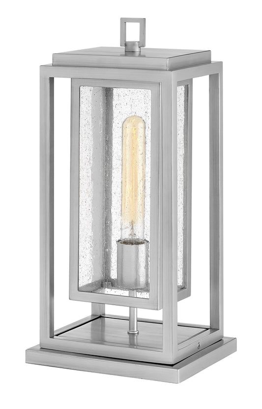 Hinkley Republic 16.5-Inches Satin Nickel Coastal Outdoor Pier mount 5366309