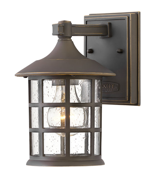Hinkley Freeport 1 -Light 9.25-in H Oil-rubbed Bronze Hardwired Integrated LED Outdoor Wall Light 5366296