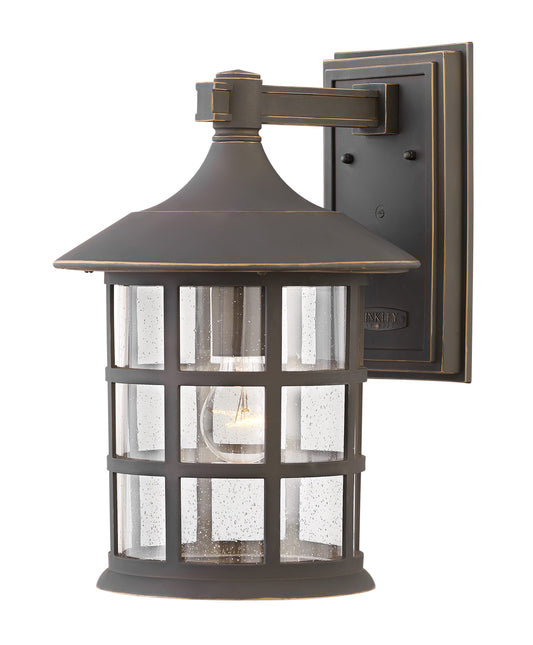 Hinkley Freeport 1 -Light 15.25-in H Oil-rubbed Bronze Hardwired Integrated LED Outdoor Wall Light 5366289