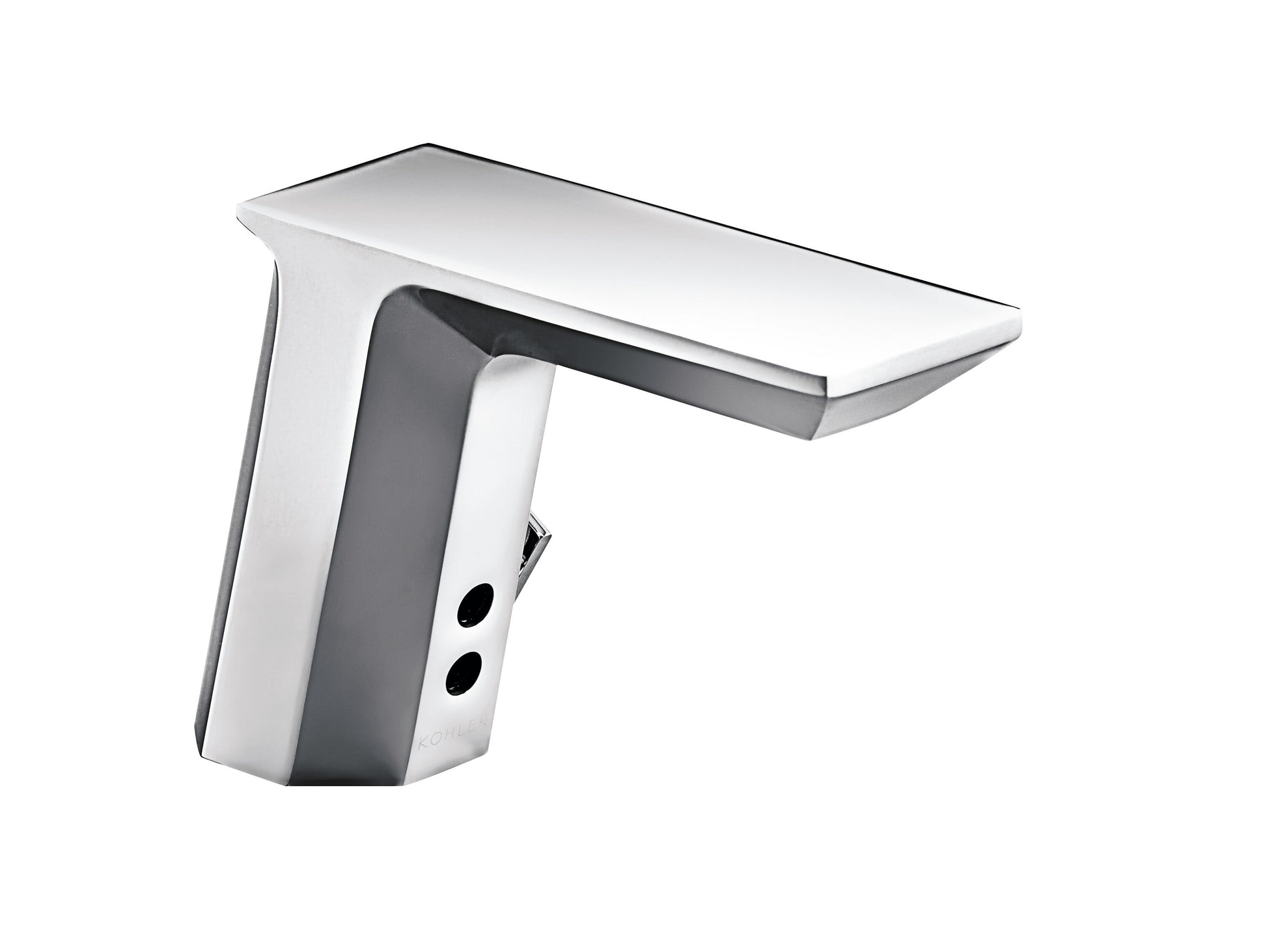 KOHLER Insight Polished Chrome Single hole Touchless Low-arc Commercial Touchless Bathroom Sink Faucet