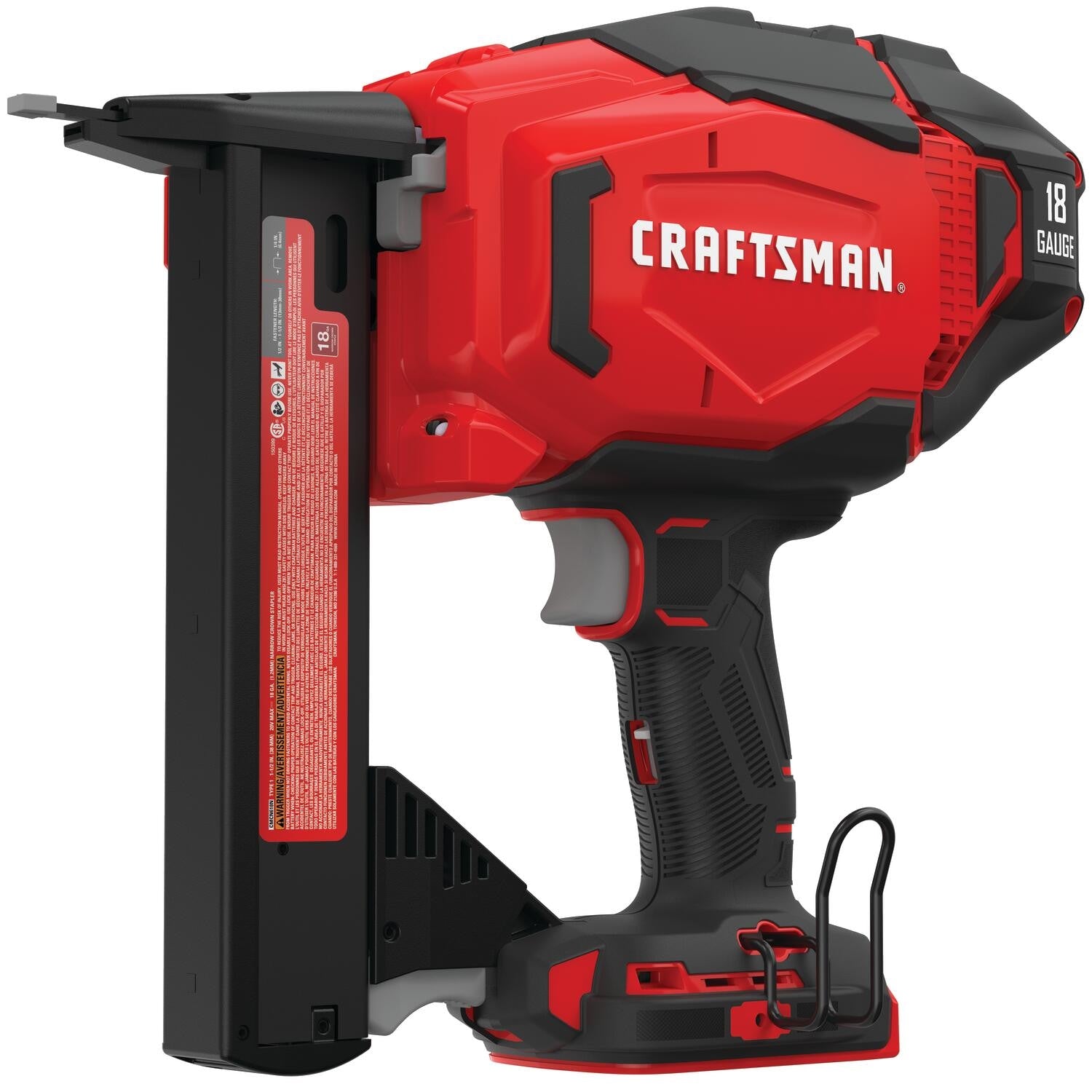 CRAFTSMAN V20 18-Gauge 1/4-in Narrow Crown Finish Pneumatic Stapler CMCN618NB