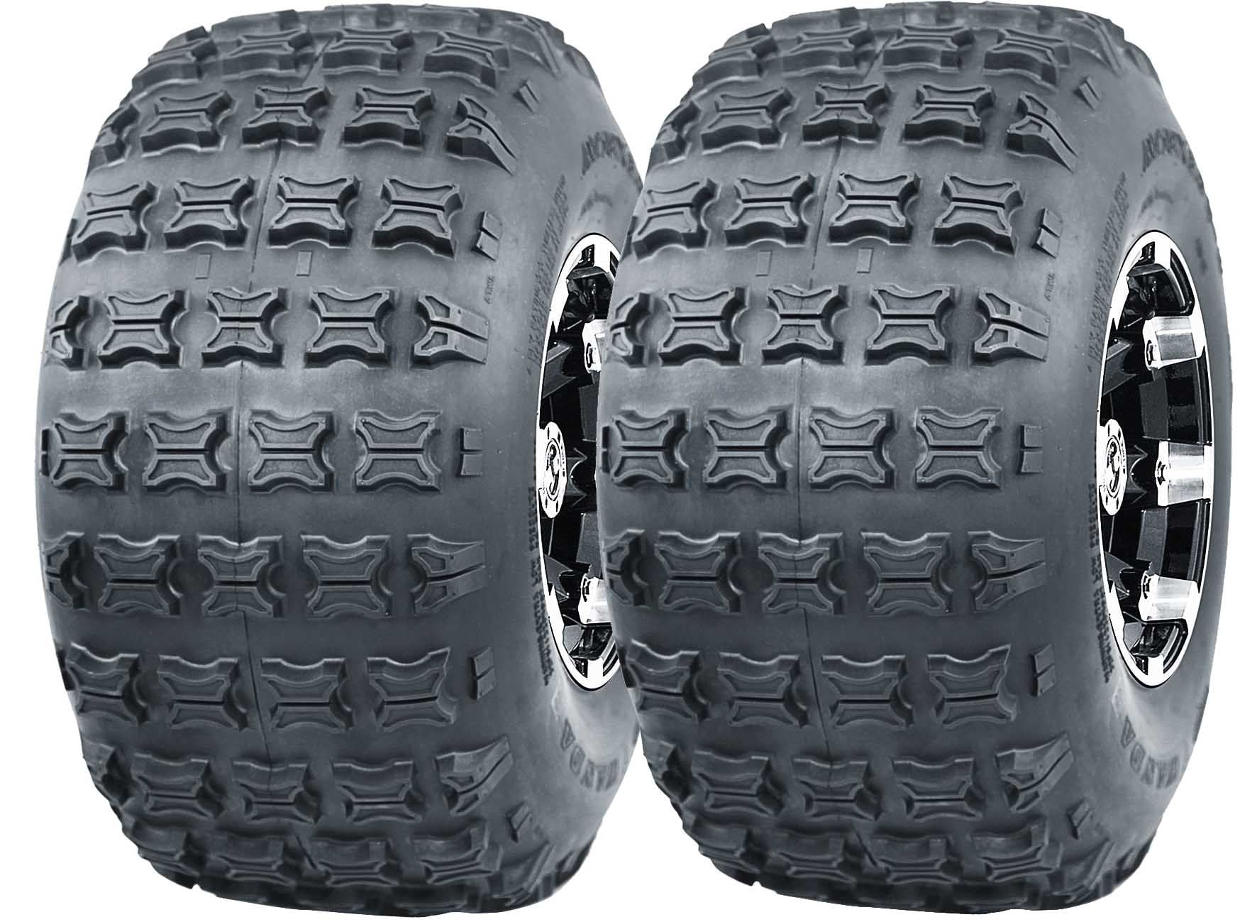 Set 2 WANDA ATV Tires 18X9.5-8 18X9.5X8 4PR 10008