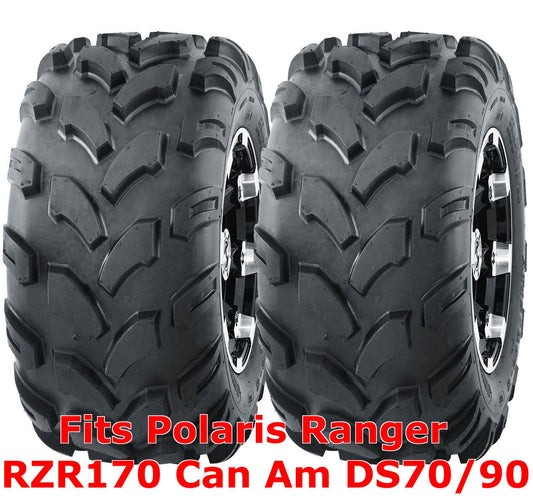 2 WANDA ATV tires 19x7-8 19x7x8 Polaris Ranger RZR170 Can Am DS70/90 front P311
