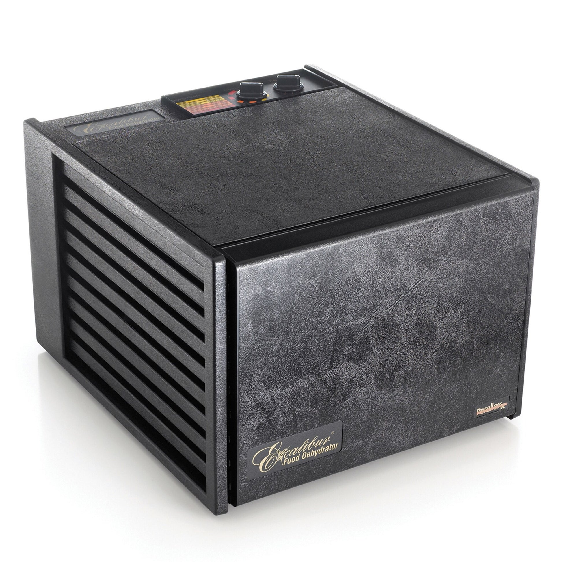 Excalibur 9-Tray Black with Dishwasher-Safe Parts (600-Watt) 3926TB