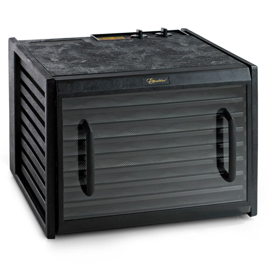 Excalibur 9-Tray Black with Dishwasher-Safe Parts (600-Watt) 3926TCDB