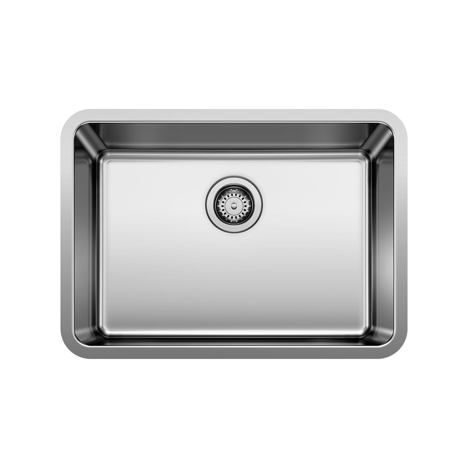 BLANCO Formera Undermount 25.0-in x 18-in Stainless steel Single bowl 18 -Gauge Kitchen Sink
