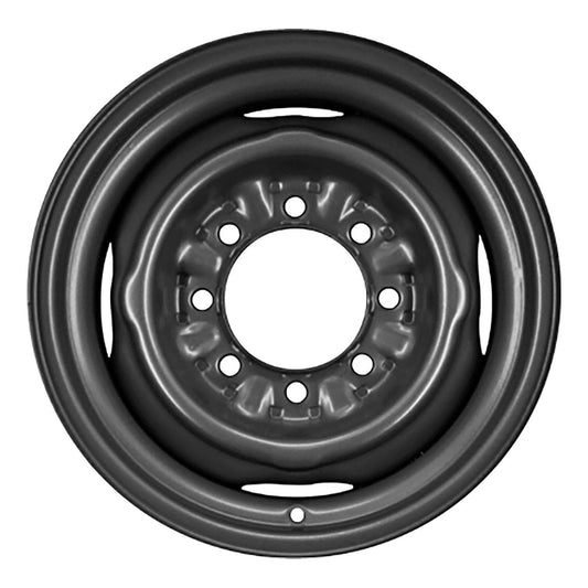 Remanufactured Painted Black Steel Wheel 16 x 7 F8UZ1015BA fits 2003-2007 Ford E-250