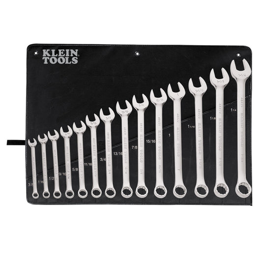 Klein Tools Combination Wrench Set, 14-Piece