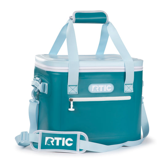 RTIC Outdoors Soft Pack Deep Harbor 30 Cans Insulated Drink Carrier 19473
