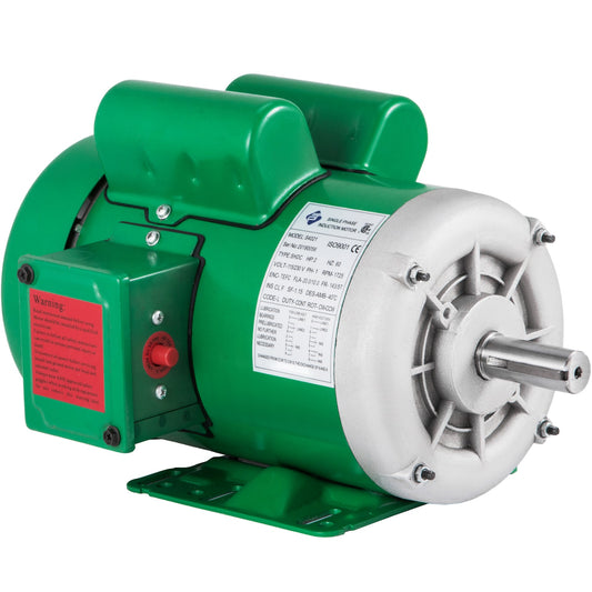 VEVOR 1745-RPM Air Compressor Motor 2-HP Replacement Engine for Generator JLDJ2HP1800RPM143V6