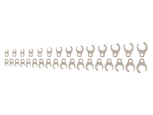 TEKTON 32-Piece Set 6-point Metric Flare Nut Open End Wrench WCF90321