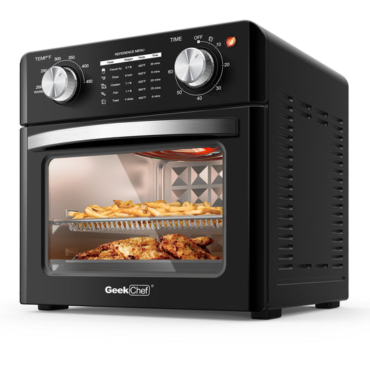 14-Quart Black Programmable Air Fryer GBKDO407