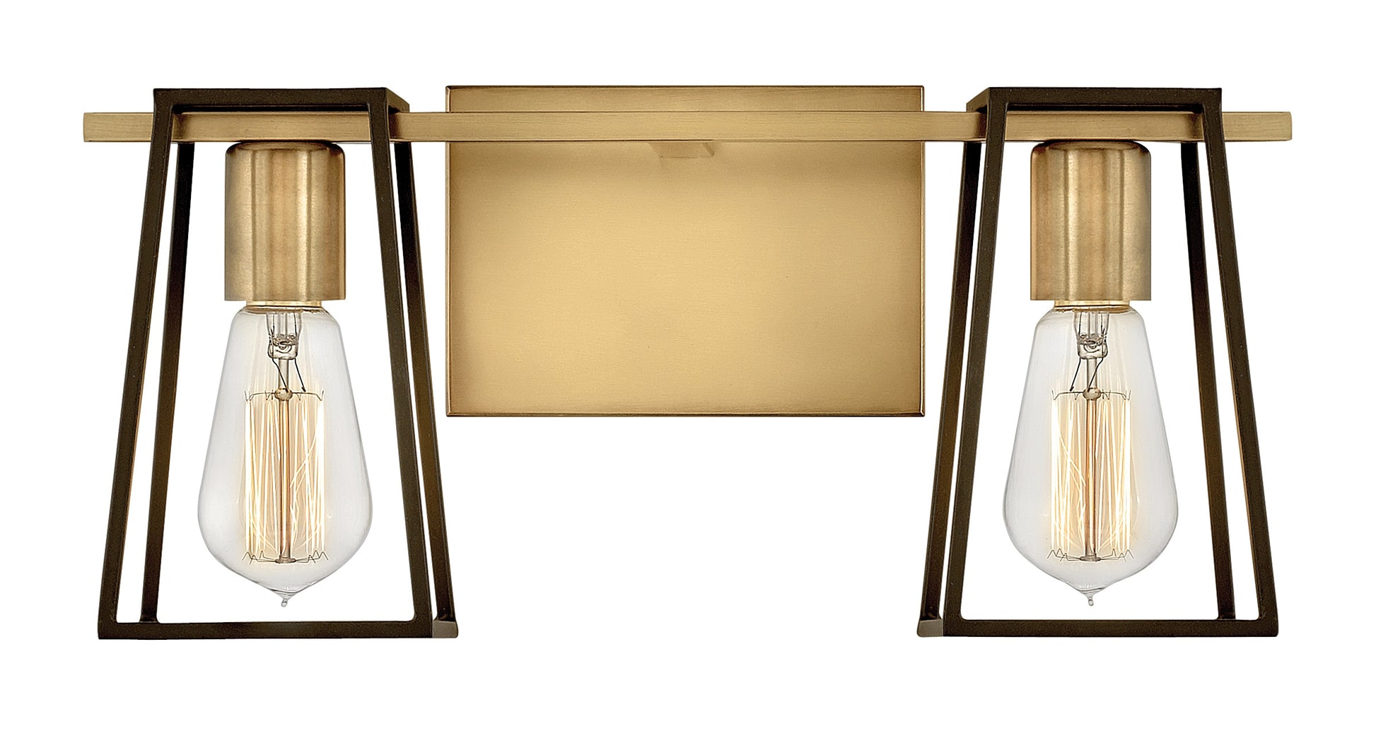 Hinkley Filmore 16-in 2 -Light Antique Gold Transitional Vanity light 5663199