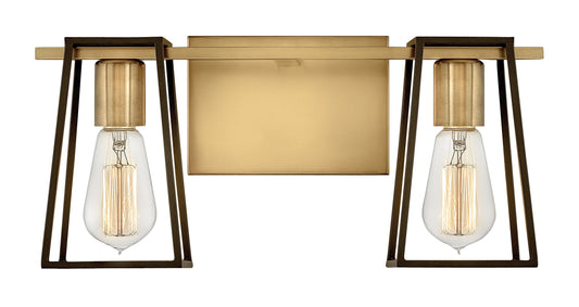Hinkley Filmore 16-in 2 -Light Antique Gold Transitional Vanity light 5663199