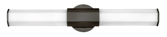 Hinkley Facet 26-in 2 -Light Antique Black Integrated LED Modern/contemporary Vanity light