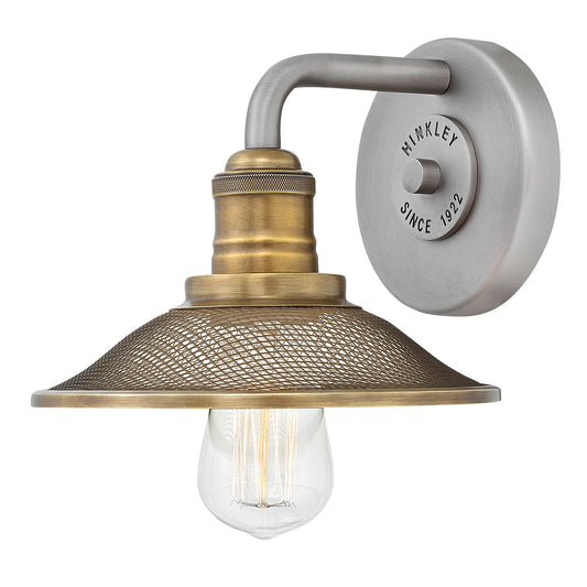 Hinkley Rigby 8-in 1 -Light Antique Nickel Industrial Vanity light 5663070