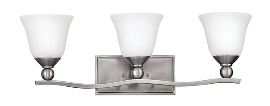 Hinkley Bolla 26-in 3 -Light Brushed Nickel Transitional Vanity light 5663179