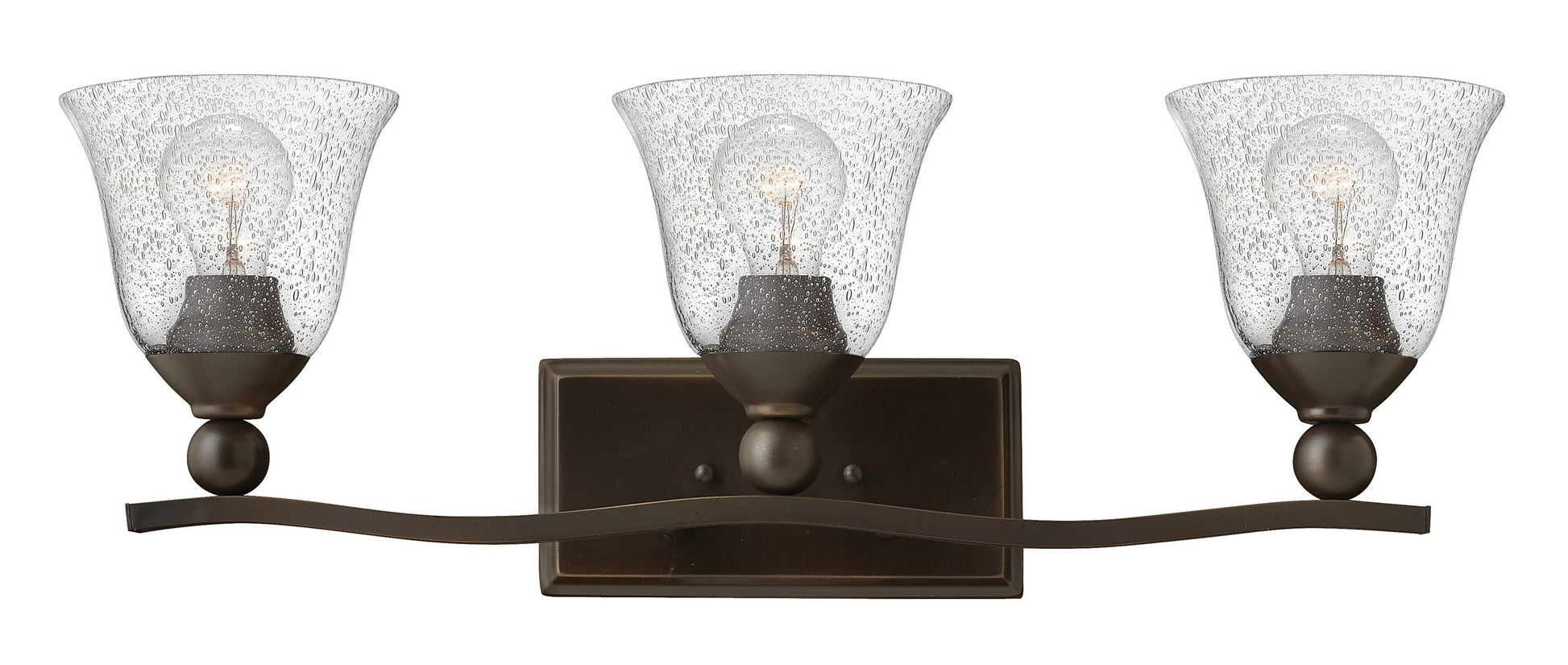 Hinkley Bolla 26-in 3 -Light Antique Bronze Transitional Vanity light 5663124
