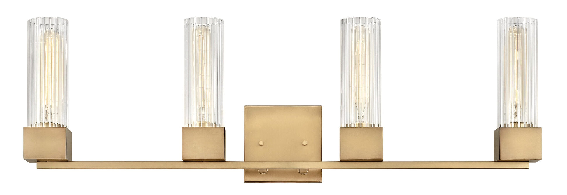 Hinkley Xander 32-in 4 -Light Antique Gold Modern/contemporary Vanity light 5663125