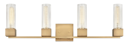 Hinkley Xander 32-in 4 -Light Antique Gold Modern/contemporary Vanity light 5663125
