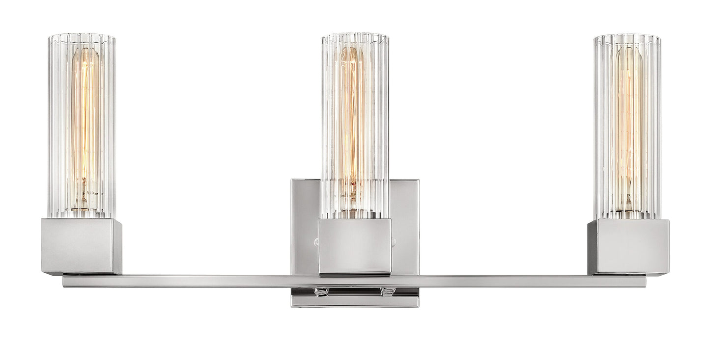 Hinkley Xander 23-in 3 -Light Polished Nickel Modern/contemporary Vanity light 5663113