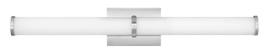 Hinkley Simi 32.25-in 4 -Light Brushed Nickel Integrated LED Modern/contemporary Vanity light 5663061