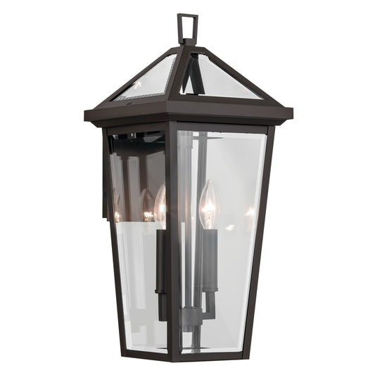 Kichler Regence 2 -Light 19.25-in H Bronze Hardwired Outdoor Wall Light