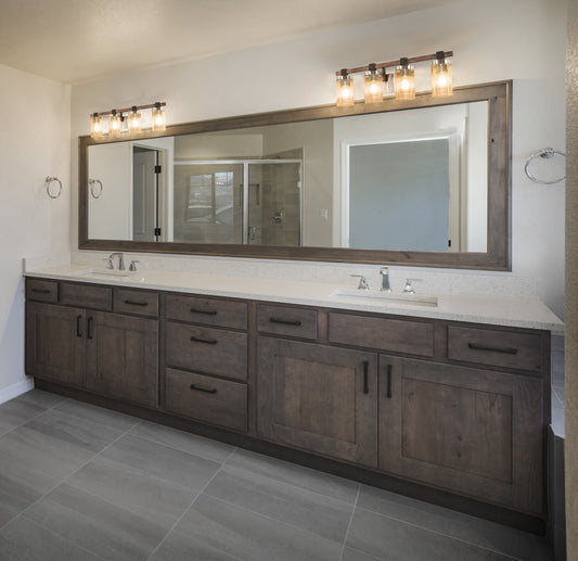 Minka Lavery Bridlewood 31-in 4 -Light Multiple finishes Multiple colors Farmhouse Vanity light 1640808