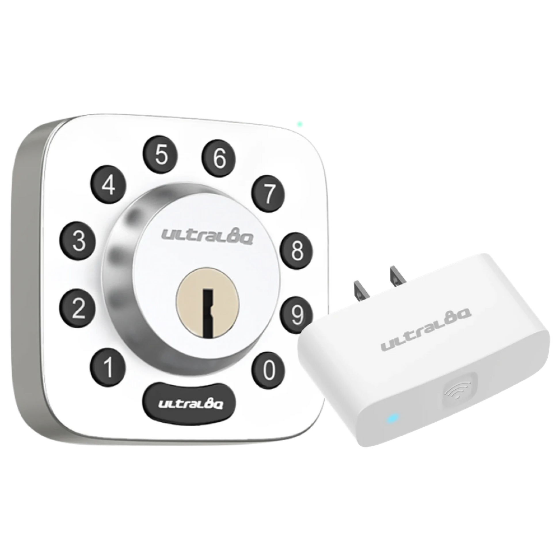 Ultraloq Satin Nickel Single Cylinder Deadbolt U-BOLT-SN-UB01-B