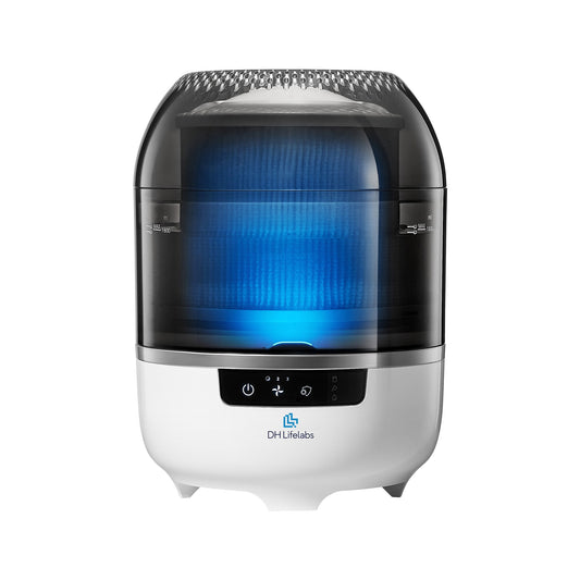 DH Lifelabs Aaira 3-Speed Non-HEPA Air Purifier (Covers: 323-sq ft) AAE-30WB06