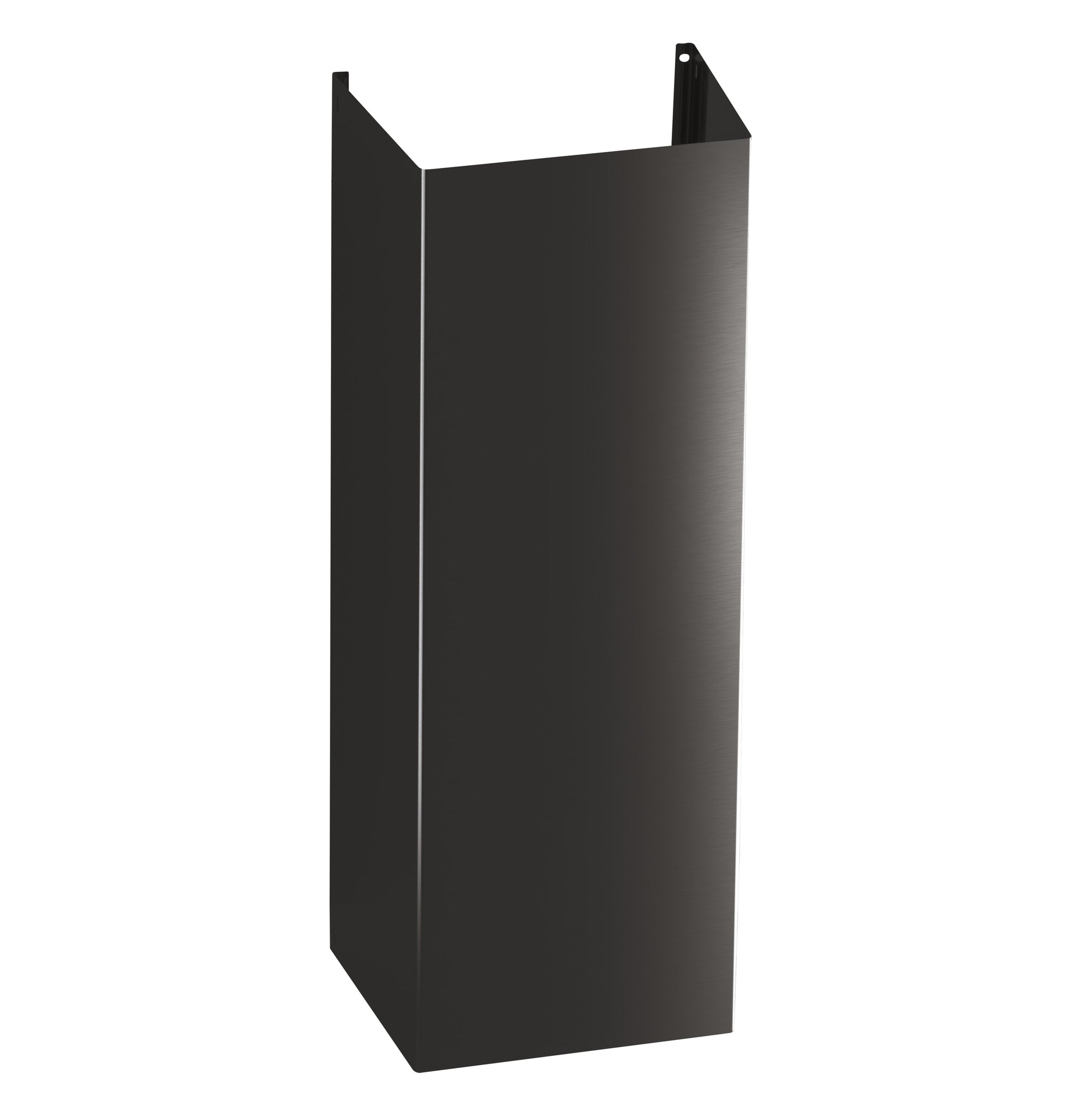GE Wall-Mounted range hood Flue cover Black Stainless