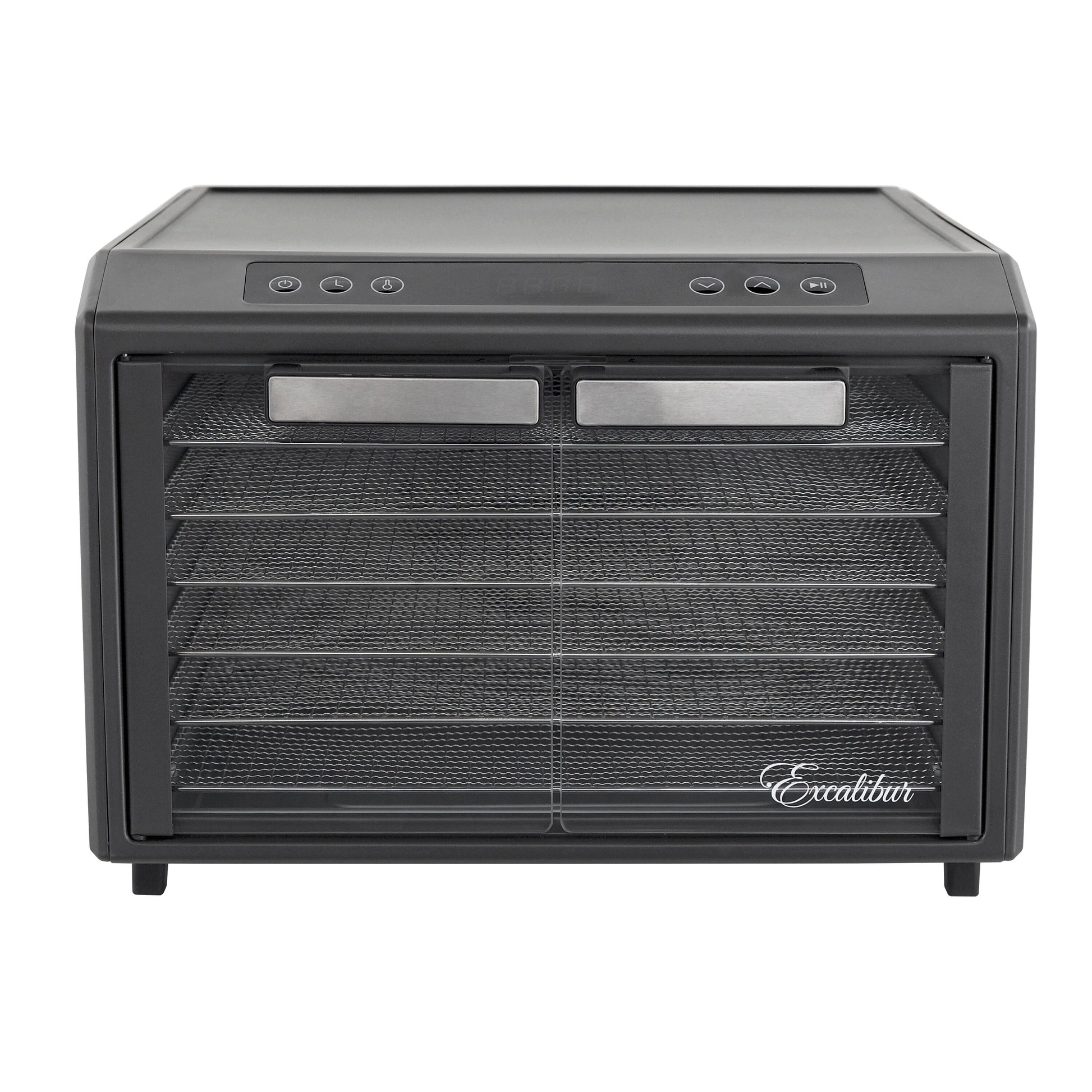 Excalibur 6-Tray Stainless Steel Food Dehydrator with Dishwasher-Safe Parts (700-Watt) DH06SCSS13