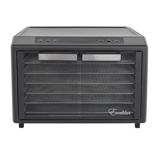 Excalibur 6-Tray Stainless Steel Food Dehydrator with Dishwasher-Safe Parts (700-Watt) DH06SCSS13